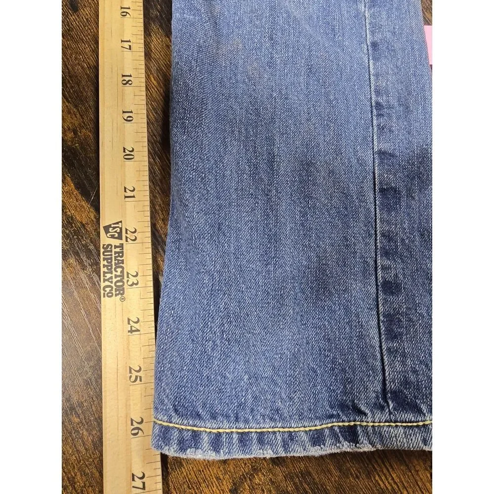 14 X‎ 26 Junior Y2k Skater Rock Jeans Stars And Stripes Northshore LTY Surfer